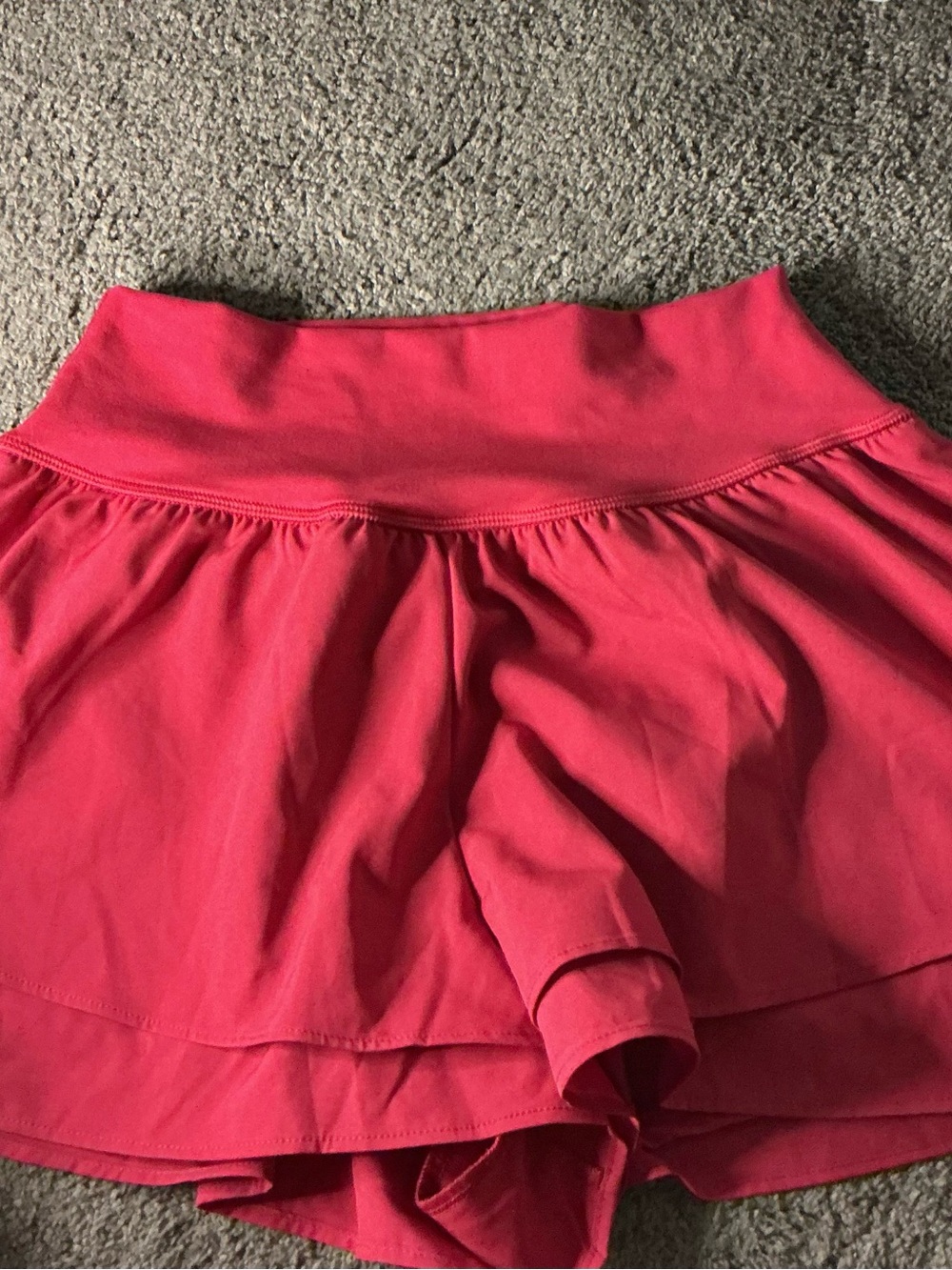 Yogalicious Hot Pink Flared Active Skort